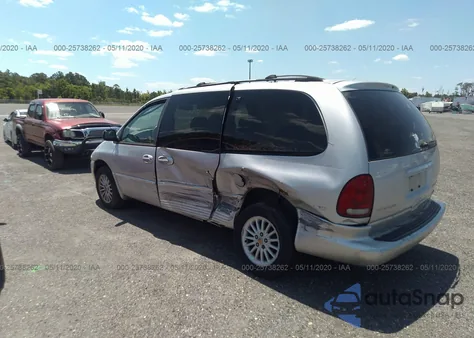 2000 Chrysler Town & Country Lxi из США, поврежденный, VIN 1C4GP54L7YB661004